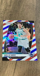 Vasilije Micic 2024-25 Panini Prizm - Prizms Red White and Blue 88 trading card image front