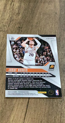 Jusuf Nurkic 2024-25 Panini Prizm - Prizms Red White and Blue 127 trading card image rear