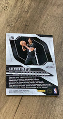Stephon Castle 2024-25 Panini Prizm 234 trading card image rear