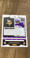 Jordan Addison 2023 Panini Absolute - Retail 112 trading card image rear