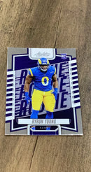 Byron Young 2023 Panini Absolute - Retail 182 trading card image front