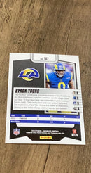 Byron Young 2023 Panini Absolute - Retail 182 trading card image rear