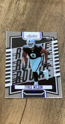 Tyree Wilson 2023 Panini Absolute - Blue 105 trading card image front
