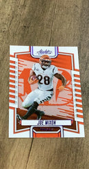 Joe Mixon 2023 Panini Absolute - Blue 36 trading card image front