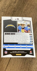 Derius Davis 2023 Panini Absolute - Retail 196 trading card image rear