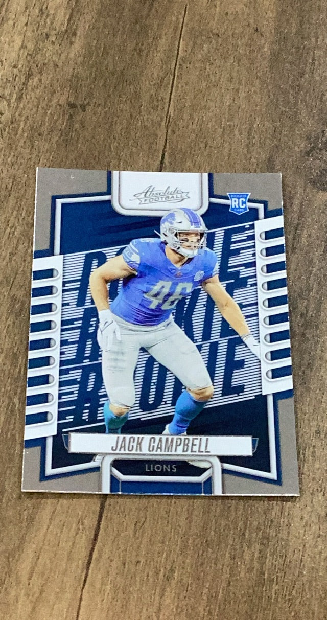 Jack Campbell 2023 Panini Absolute - Retail 154 trading card image front