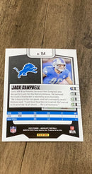Jack Campbell 2023 Panini Absolute - Retail 154 trading card image rear