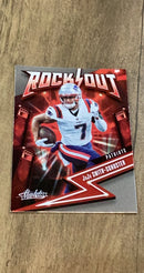 JuJu Smith-Schuster 2023 Panini Absolute - Rock Out 3 trading card image front