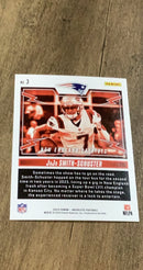 JuJu Smith-Schuster 2023 Panini Absolute - Rock Out 3 trading card image rear