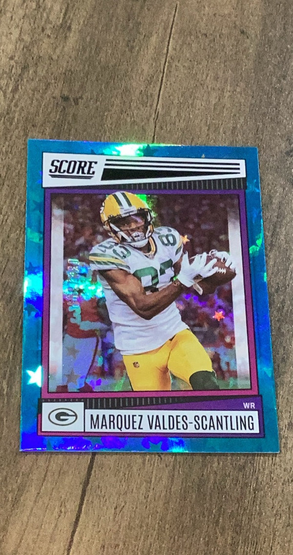 Marquez Valdes-Scantling 2022 Score - Stars 94 trading card image front