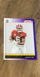 DeVonta Smith 2021 Score - 1991 Throwback TB4 trading card image front