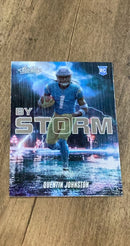 Quentin Johnston 2023 Panini Absolute - By Storm BST-10 trading card image front