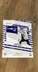 Javon Baker 2024 Panini Absolute - Retail 180 trading card image rear