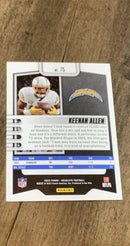 Keenan Allen 2023 Panini Absolute - Blue 75 trading card image rear