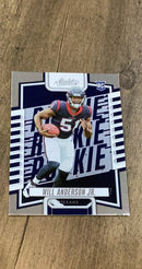 Will Anderson Jr. 2023 Panini Absolute - Retail 103 trading card image front