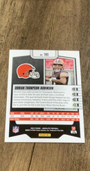 Dorian Thompson-Robinson 2023 Panini Absolute - Retail 140 trading card image rear