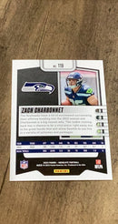 Zach Charbonnet 2023 Panini Absolute - Retail 119 trading card image rear
