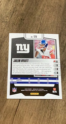 Jalin Hyatt 2023 Panini Absolute - Retail 126 trading card image rear