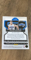 Franz Wagner 2021-22 Panini Prizm 310 trading card image rear