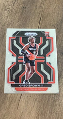 Greg Brown III 2021-22 Panini Prizm 291 trading card image front