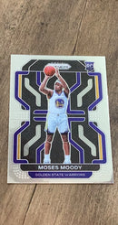 Moses Moody 2021-22 Panini Prizm 308 trading card image front