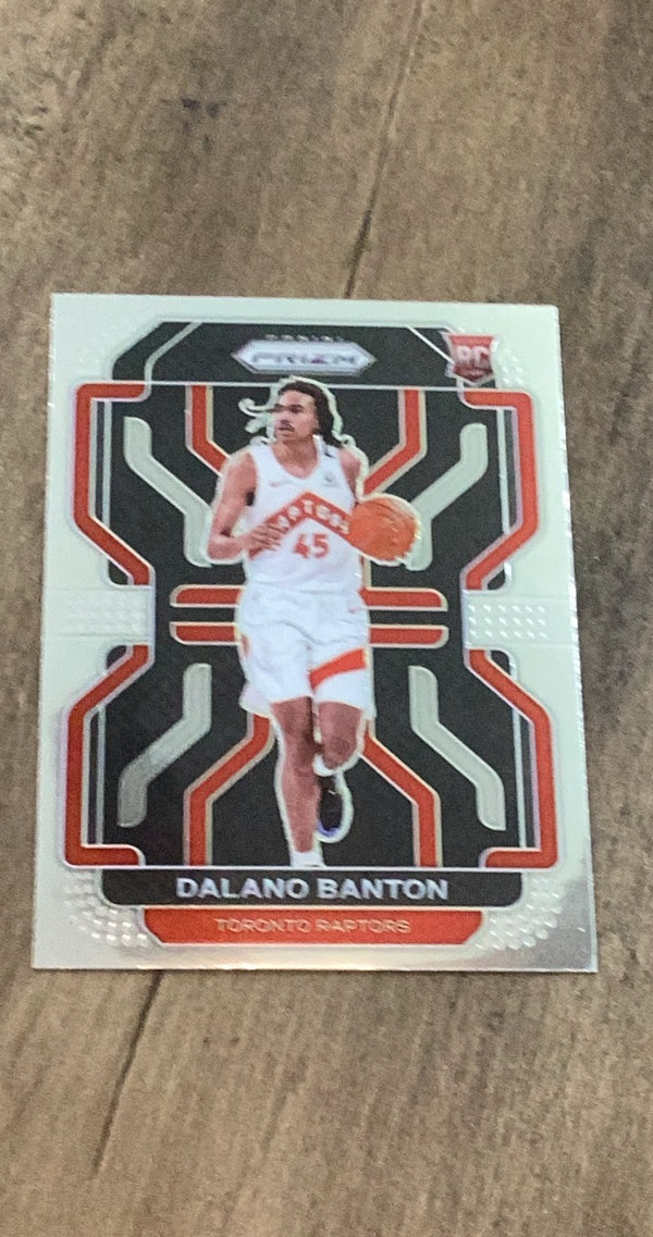Dalano Banton 2021-22 Panini Prizm 328 trading card image front