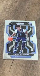 Ziaire Williams 2021-22 Panini Prizm 313 trading card image front