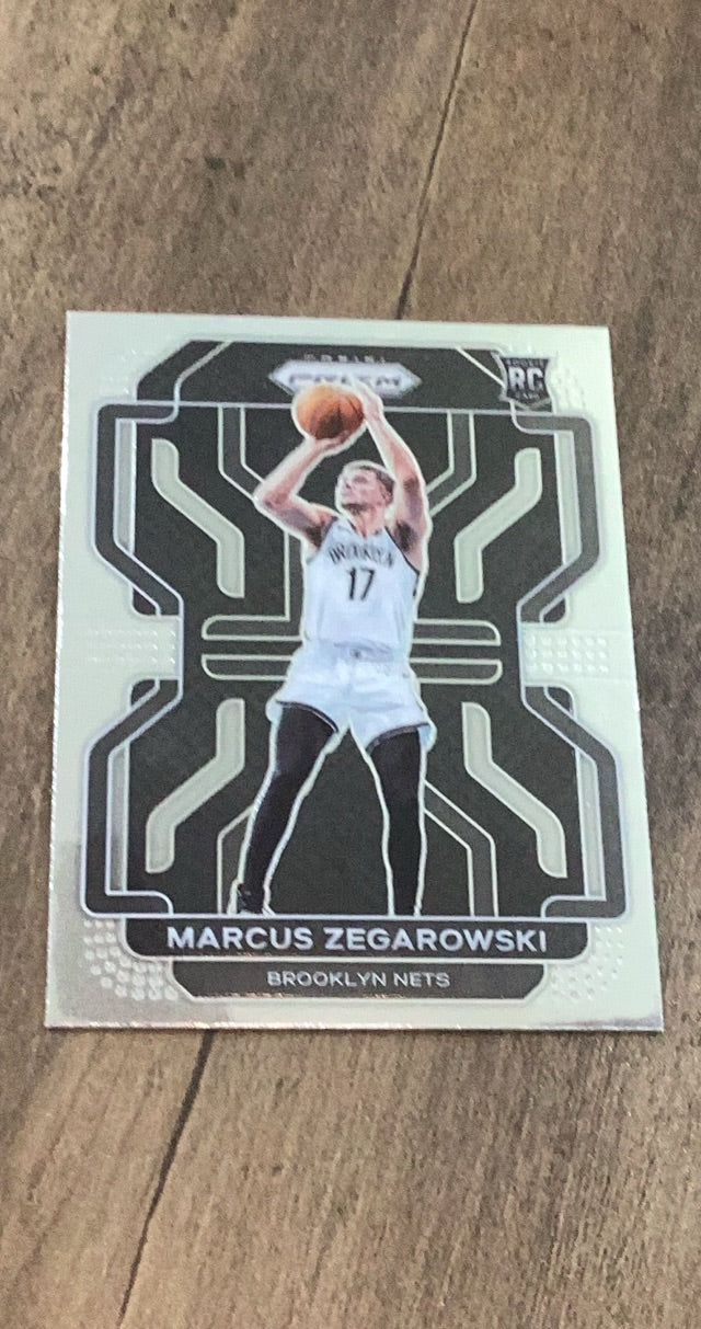 Marcus Zegarowski 2021-22 Panini Prizm 300 trading card image front