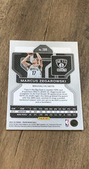 Marcus Zegarowski 2021-22 Panini Prizm 300 trading card image rear