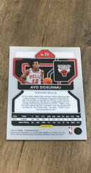 Ayo Dosunmu 2021-22 Panini Prizm 271 trading card image rear