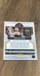Kevin Love 2021-22 Panini Prizm - Ice 115 trading card image rear