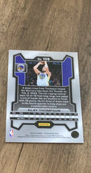 Klay Thompson 2023-24 Panini Prizm - Prizms Ice 109 trading card image rear