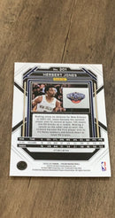 Herbert Jones 2022-23 Panini Prizm - Prizms Ice 201 trading card image rear