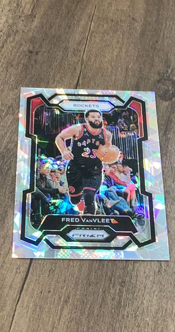 Fred VanVleet 2023-24 Panini Prizm - Prizms Ice 97 trading card image front