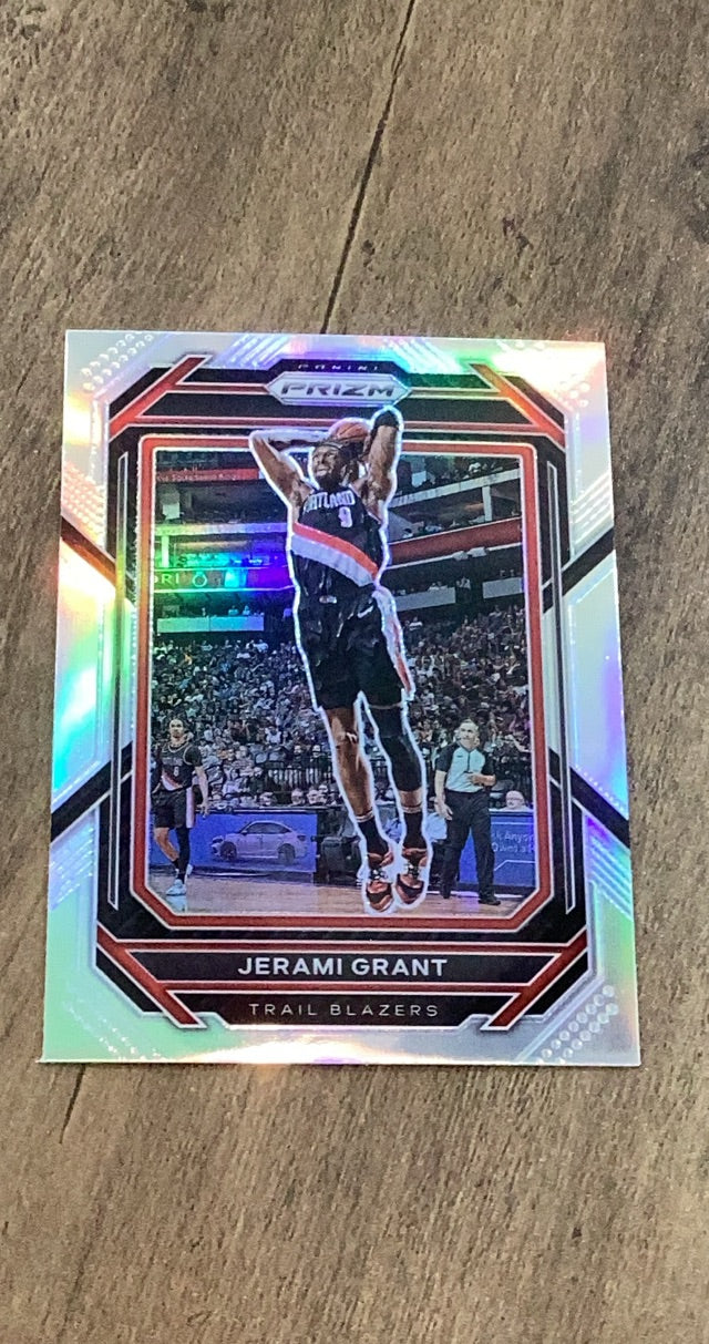 Jerami Grant 2022-23 Panini Prizm - Prizms Silver 58 trading card image front
