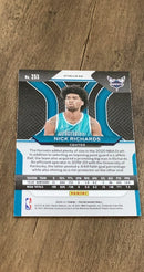 Nick Richards 2020-21 Panini Prizm - Silver Prizms 253 trading card image rear