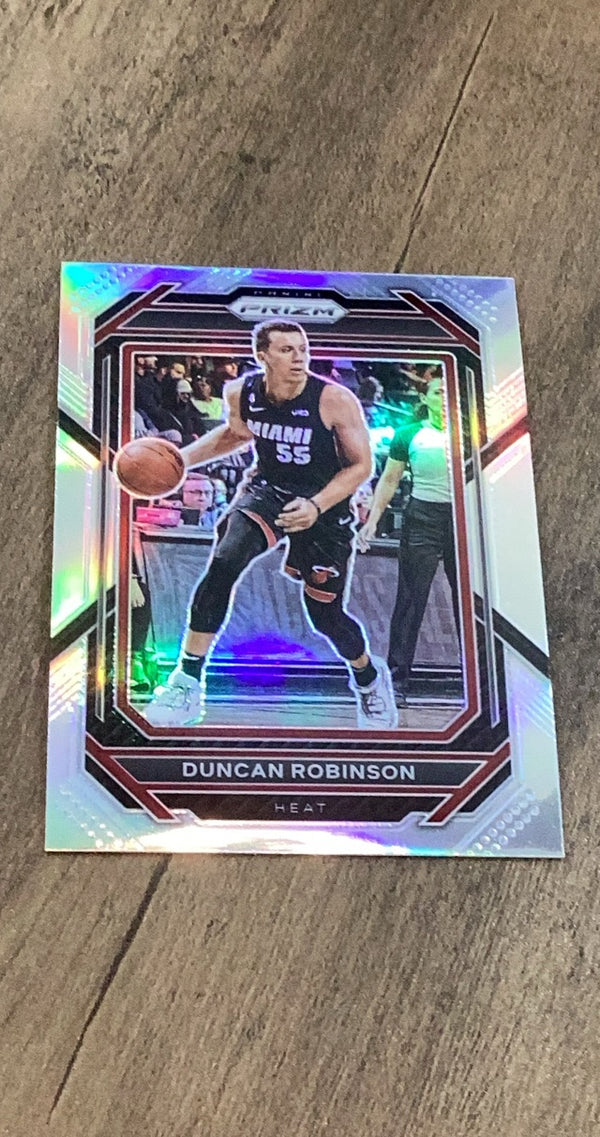 Duncan Robinson 2022-23 Panini Prizm - Prizms Silver 168 trading card image front