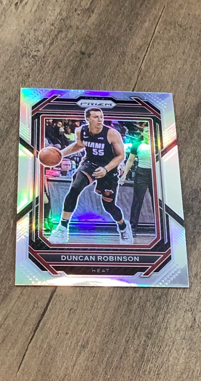 Duncan Robinson 2022-23 Panini Prizm - Prizms Silver 168 trading card image front