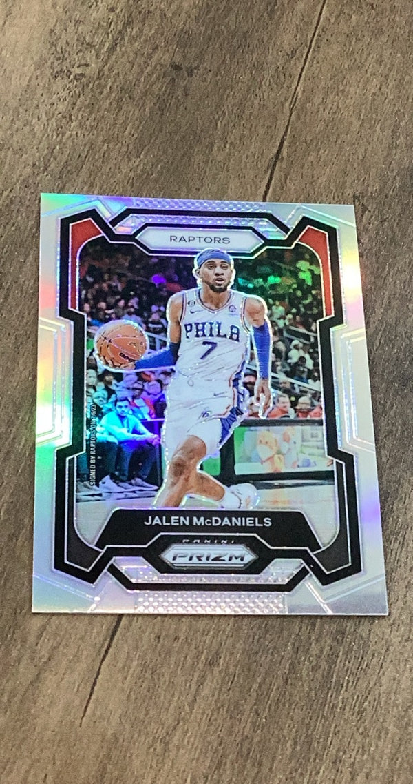 Jalen McDaniels 2023-24 Panini Prizm - Prizms Silver 291 trading card image front