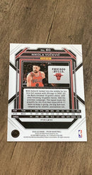 Nikola Vucevic 2022-23 Panini Prizm - Prizms Silver 80 trading card image rear