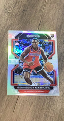 Bennedict Mathurin 2022 Panini Prizm Draft Picks - Silver 57 trading card image front