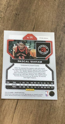 Pascal Siakam 2021-22 Panini Prizm - Purple Wave 174 trading card image rear