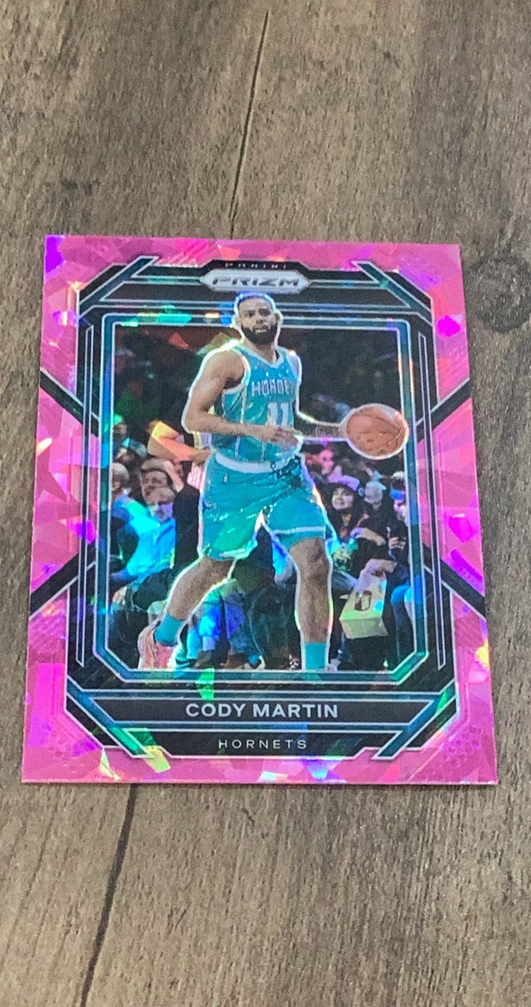Cody Martin 2022-23 Panini Prizm - Prizms Pink Ice 156 trading card image front