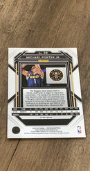 Michael Porter Jr. 2022-23 Panini Prizm - Prizms Pink Ice 28 trading card image rear
