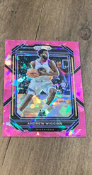 Andrew Wiggins 2022-23 Panini Prizm - Prizms Pink Ice 114 trading card image front