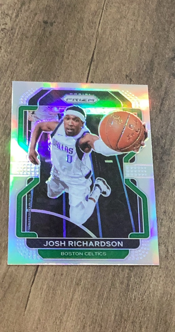 Josh Richardson 2021-22 Panini Prizm - Silver 161 trading card image front