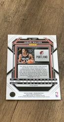 Jabari Walker 2022-23 Panini Prizm - Prizms Pink Ice 237 trading card image rear