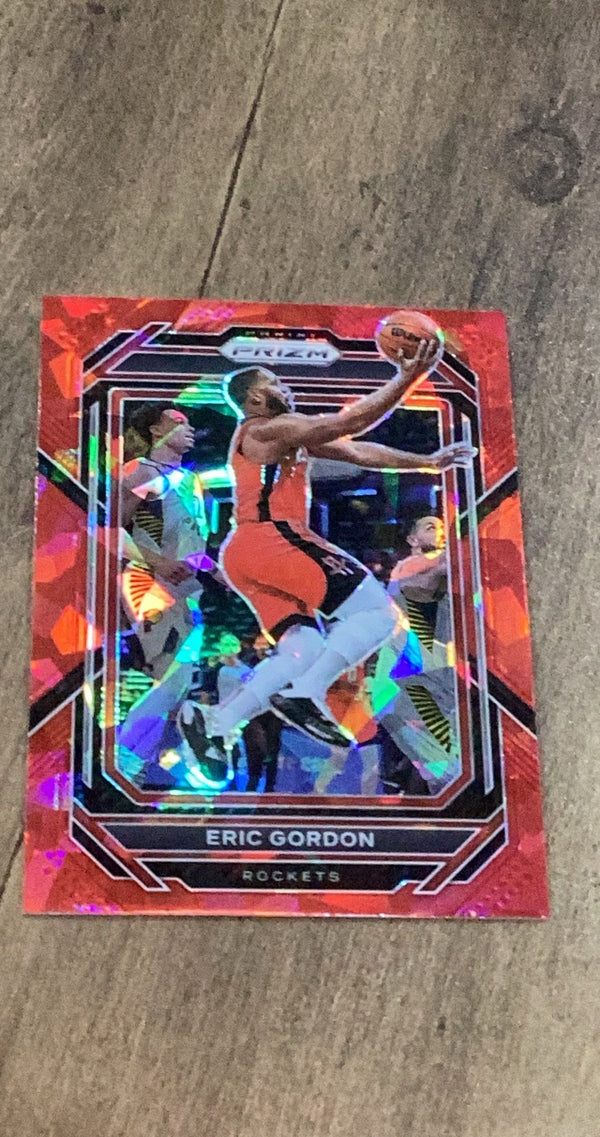 Eric Gordon 2022-23 Panini Prizm - Prizms Red Ice 186 trading card image front