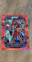 Evan Mobley 2022-23 Panini Prizm - Prizms Red Ice 81 trading card image front