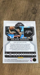 Keldon Johnson 2021-22 Panini Prizm - Green 210 trading card image rear